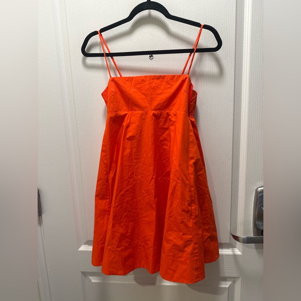 Nia Vibrant Orange Mini Dress size S
